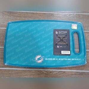 NFL Miami Dolphins Large Cutting Board, Kitchen Tailgating